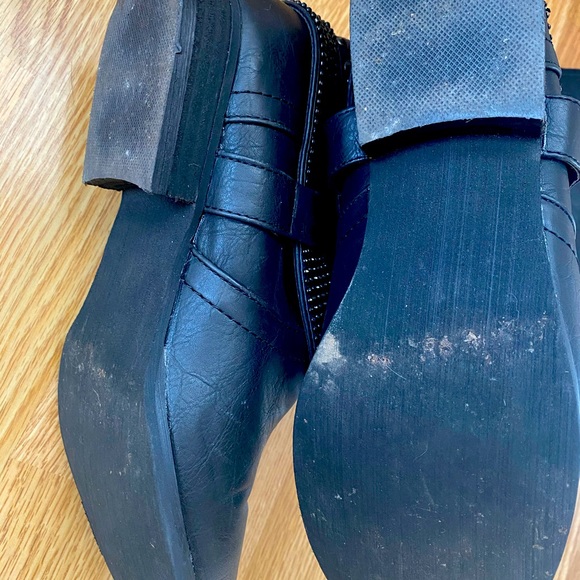 Not rated black studded buckle boots 8.5 - Picture 5 of 5